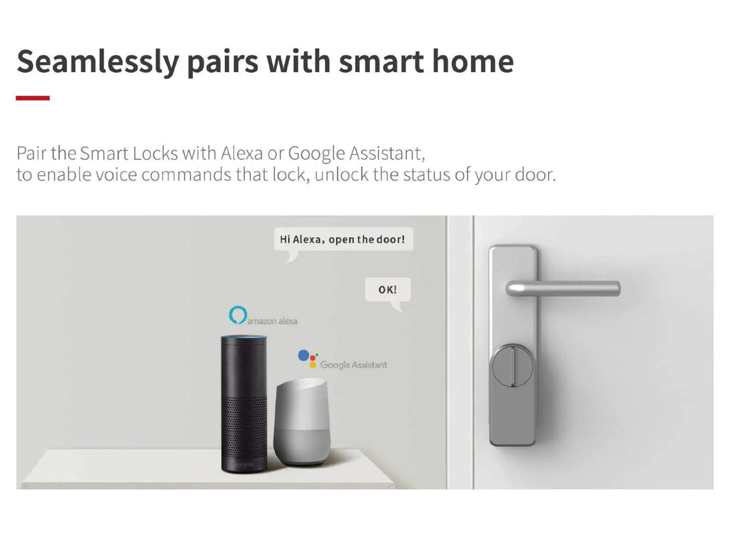 CDOK A1Pro Bluetooth Smart Door Lock Adapter with Tuya App Control and Keyless Access