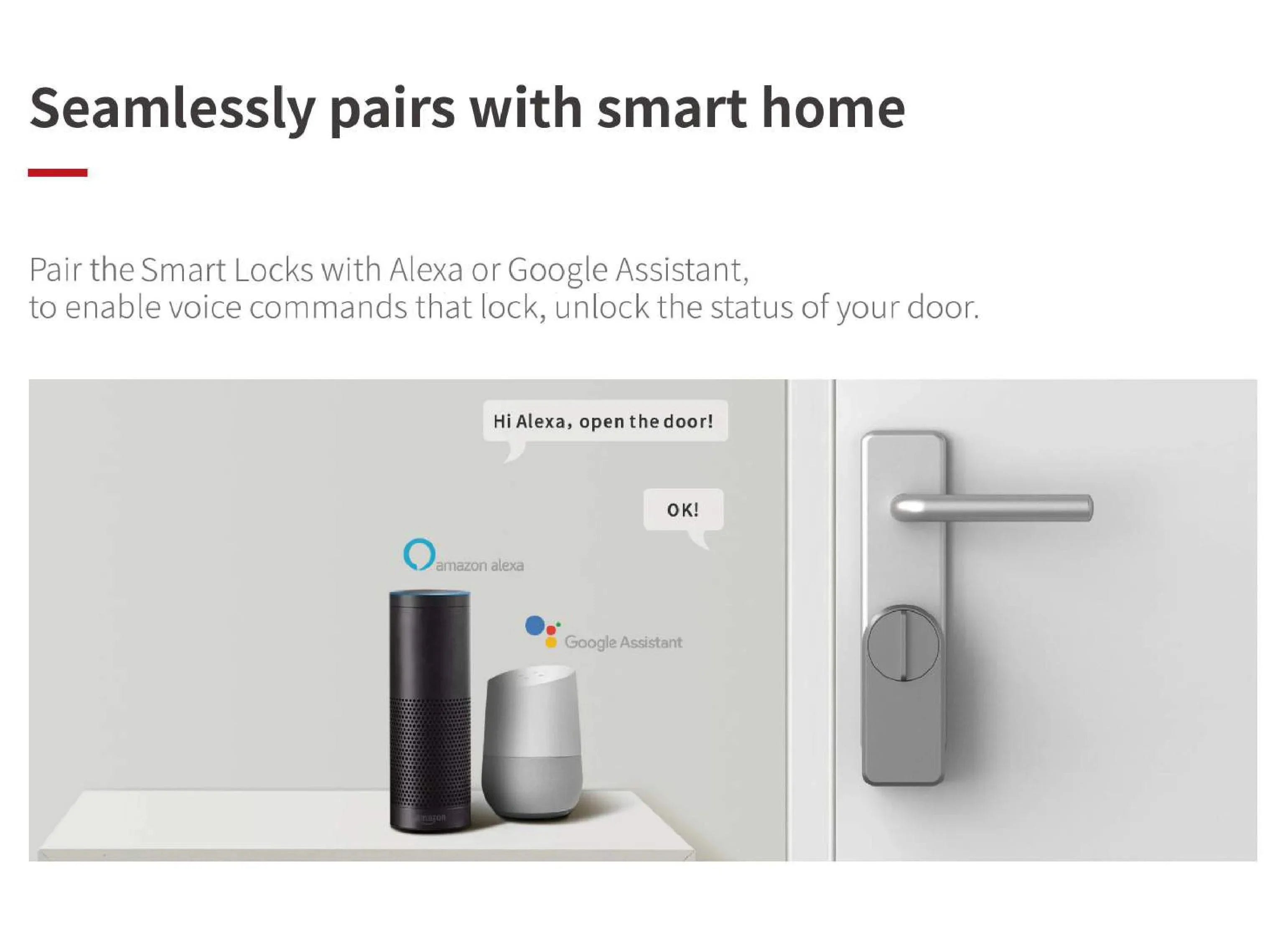 CDOK A1Pro Bluetooth Smart Door Lock Adapter with Tuya App Control and Keyless Access
